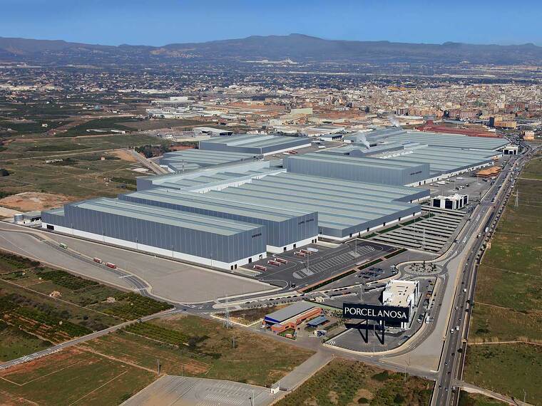 FÃ brica de Porcelanosa a Vila-real.