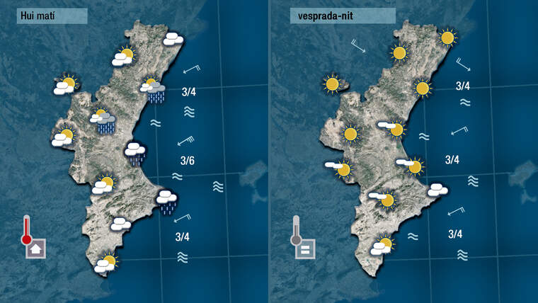 Els nÃºvols seran mÃ©s abundants i compactes a la costa | Jordi PayÃ 