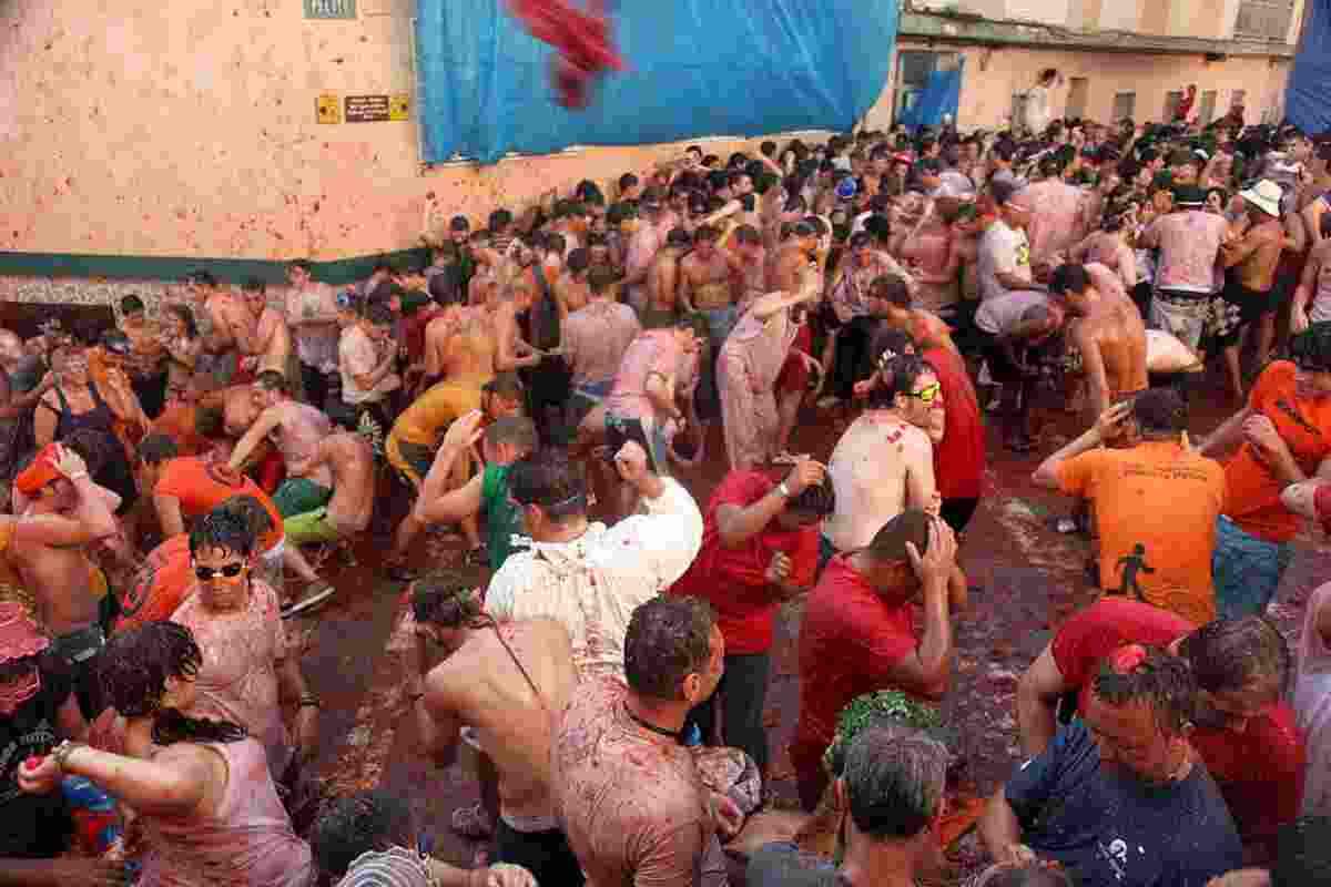 tomatina de buñol