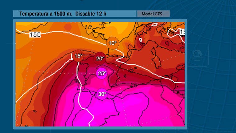 Temperatures calor