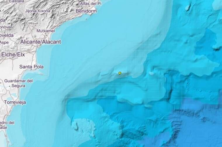 Nou seisme de 2,0 graus a l'altura de Santa Pola
