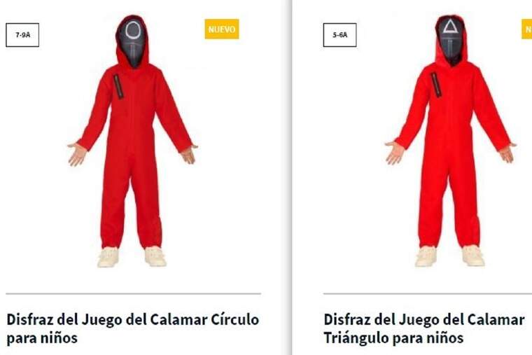 Disfressa de 'El Juego del Calamar'