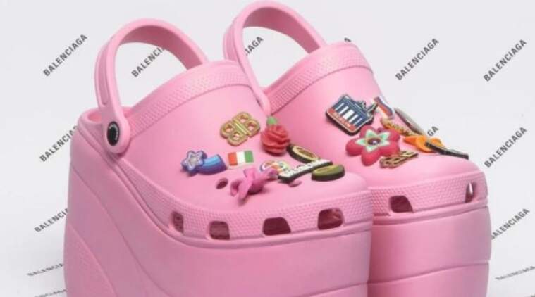 Disseny de la col·laboració de Balenciaga i Crocs en 2017