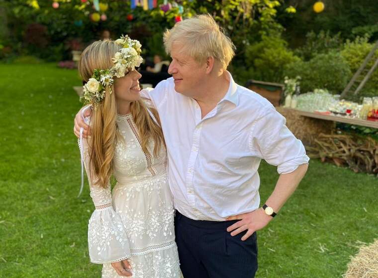 Boda Boris Johnson i Carrie Symonds