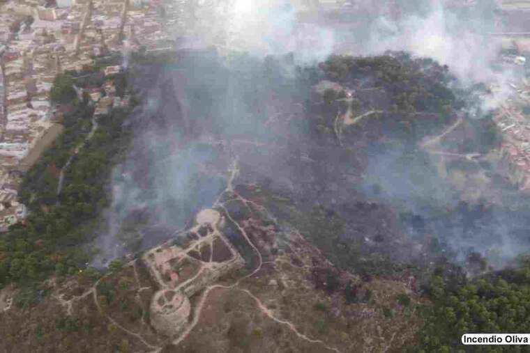 L'incendi s'ha declarat este divendres cap a les 16.00 hores