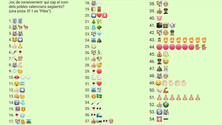 El joc s'ha fet viral a través de WhatsApp