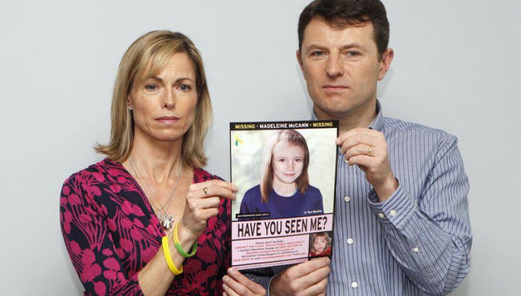 Kate y Gerry, padres de Madeleine McCann.