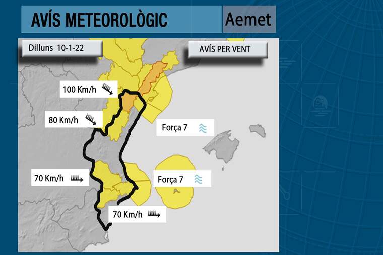 Hui vent, demÃ  pluja