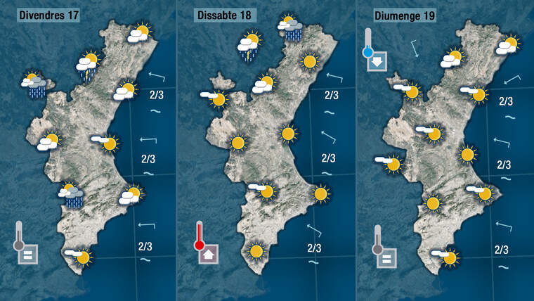 Oratge a partir del divendres 17 de setembre
