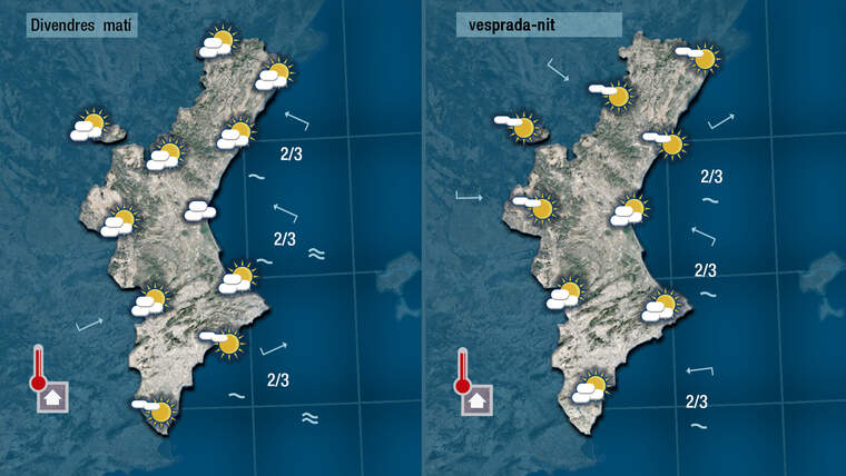 Oratge demà 21 maig