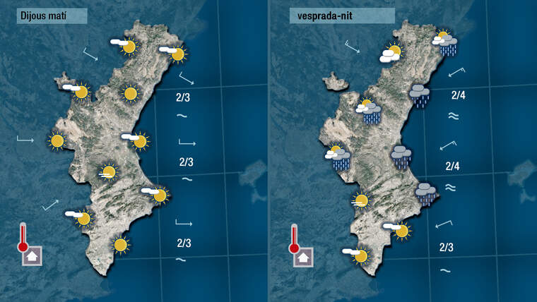 Oratge demÃ  dijous 21 octubre