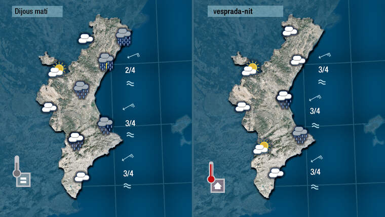 Oratge demà dijous 23 de setembre