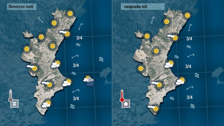 Oratge demÃ  dimecres 17 de novembre