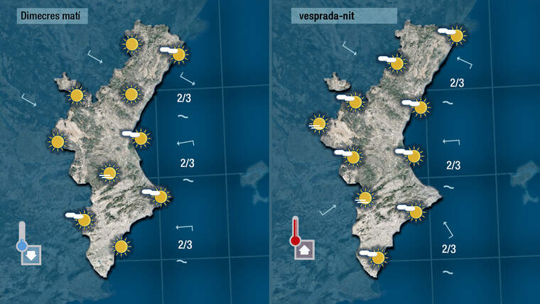 Oratge demÃ  dimecres 20 de octubre