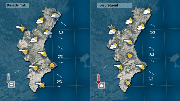 Oratge demÃ  dissabte 2 octubre