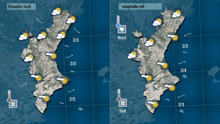 Oratge demÃ  dissabte 22 de maig