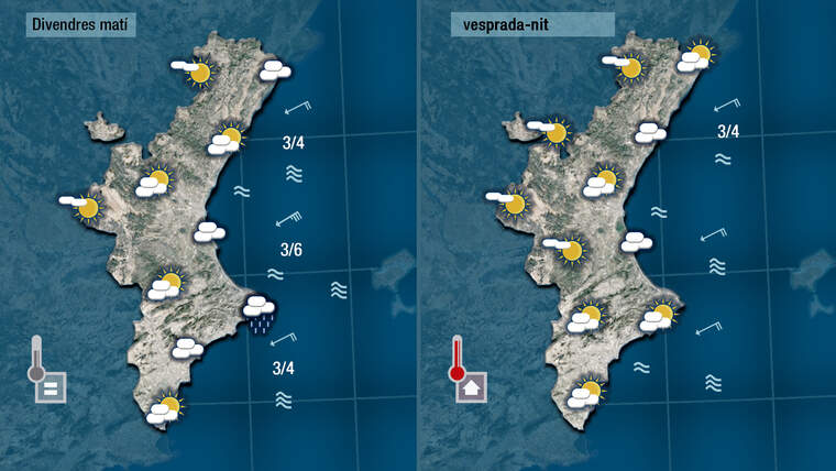 Oratge demÃ  divendres 12 novembre