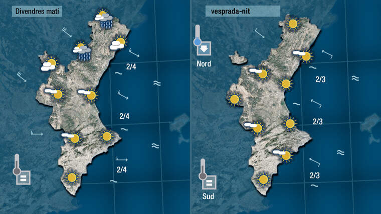 Oratge demÃ  divendres 14 maig