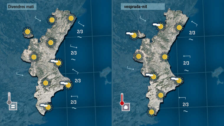 Oratge demÃ  divendres 23 de juliol