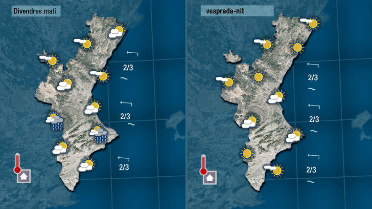 Oratge demÃ  divendres 28 de maig