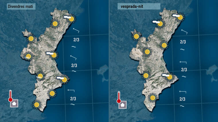 Oratge demÃ  divendres 9 de juliol