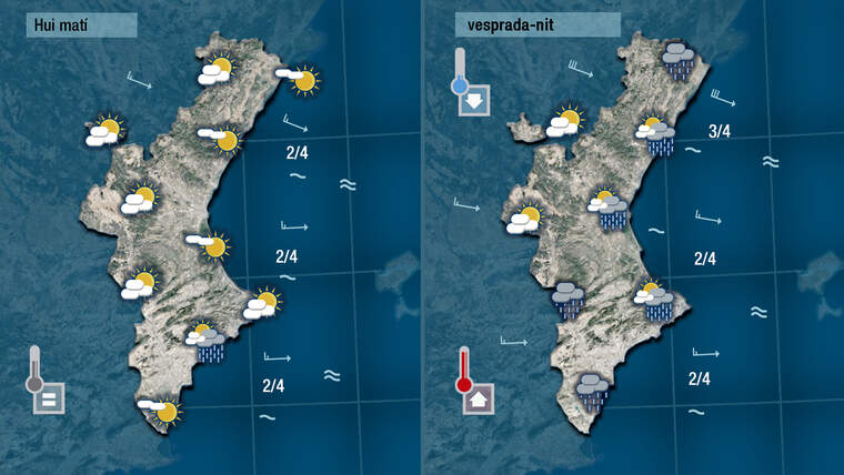 Oratge dilluns 10 de maig