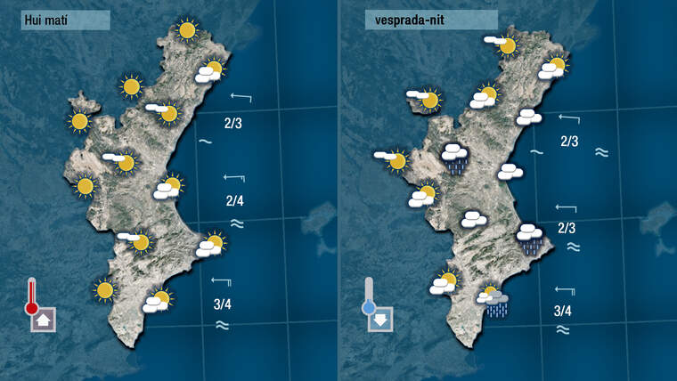 Oratge dimarts 25 de maig