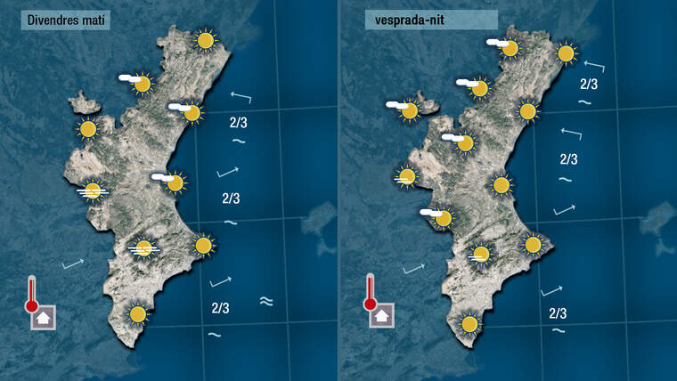 Oratge divendres 7 de maig