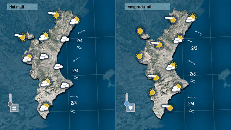 Oratge hui dilluns 17 de maig