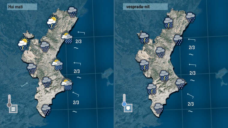 Oratge hui dimarts 1 de juny