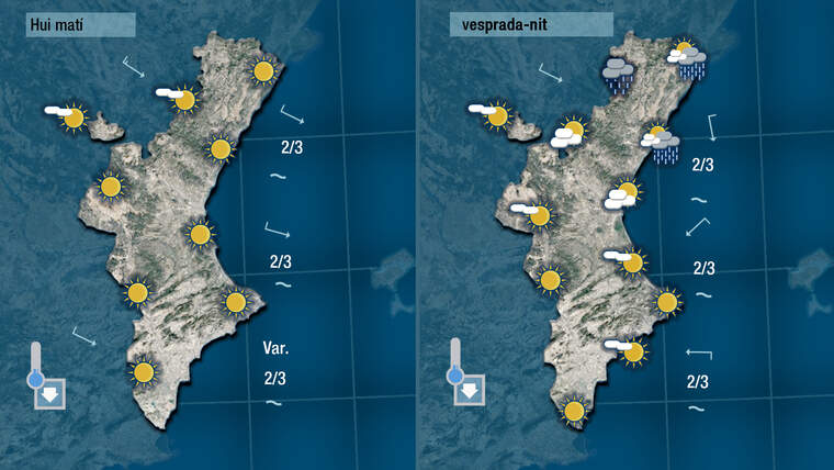 Oratge hui dimarts 22 de juny