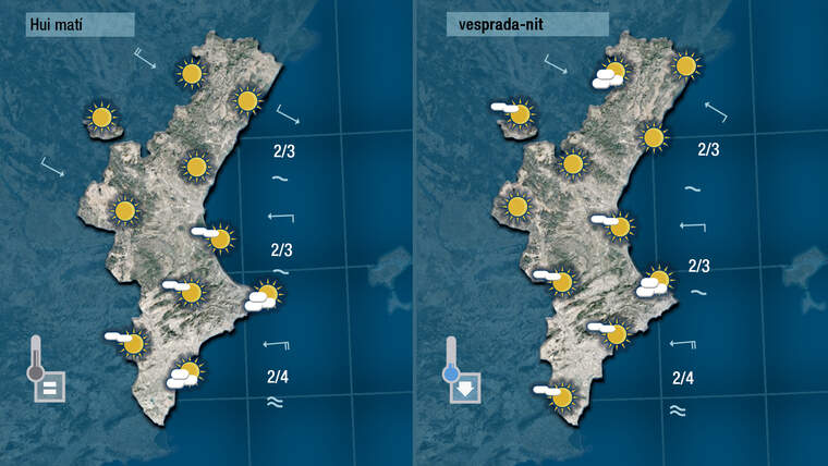 Oratge hui dimecres 14 de juliol