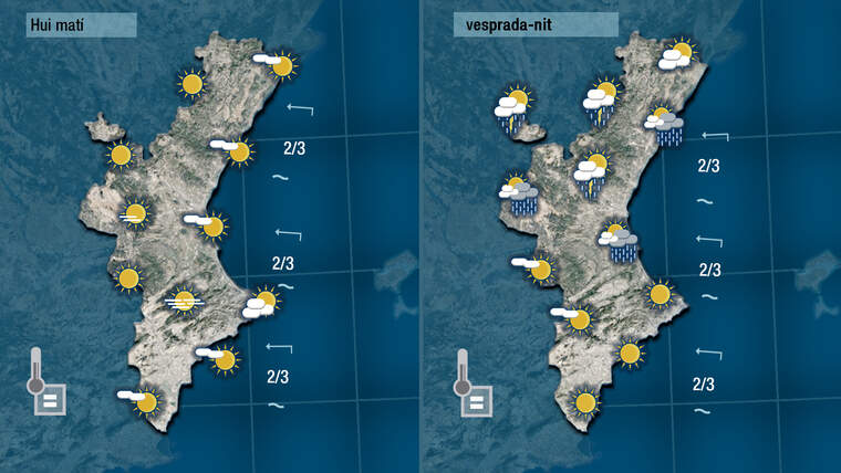 Oratge hui dimecres 9 maig