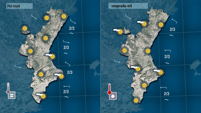 Oratge hui divendres 23 de juliol