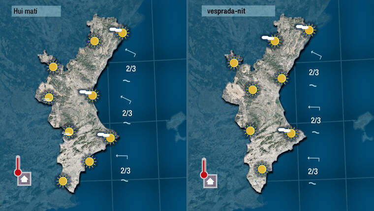 Oratge hui divendres 9 de juliol