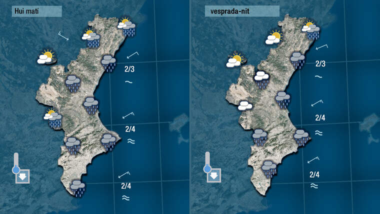 Oratge hui divendres hui 22 octubre