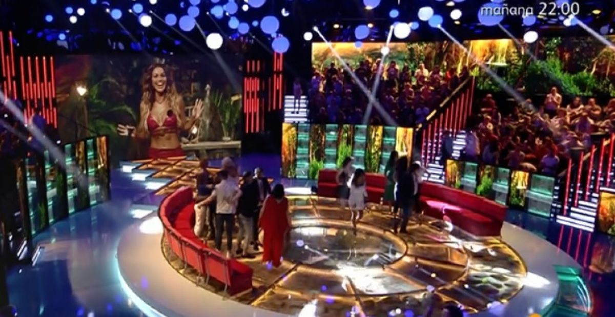 Imatge del plató de 'Supervivientes'