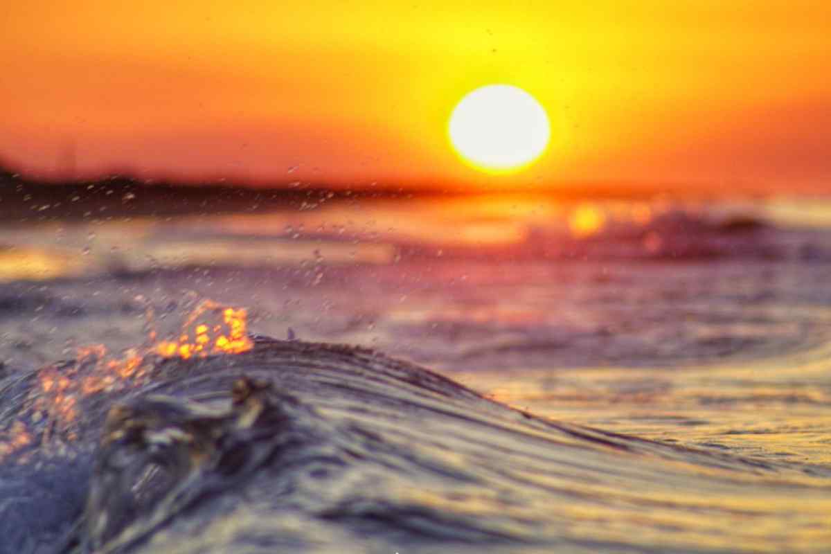 Imatge d'un dia d'estiu al mar del Delta de l'Ebre
