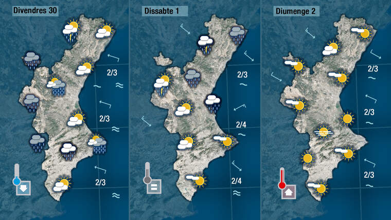Temps ultim cap de setmana abril