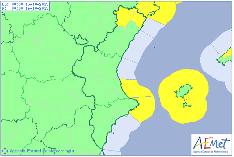 Alerta per vents forts a les comarques del nord de CastellÃ³