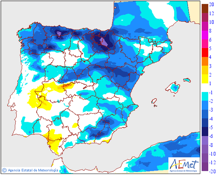VariaciÃ³ de temperatures, que baixen, este diumenge en territori valenciÃ 