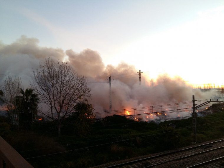 L'incendi està controlat a hores d'ara però no està extingit del tot