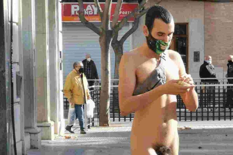 Nudista en Alfarp