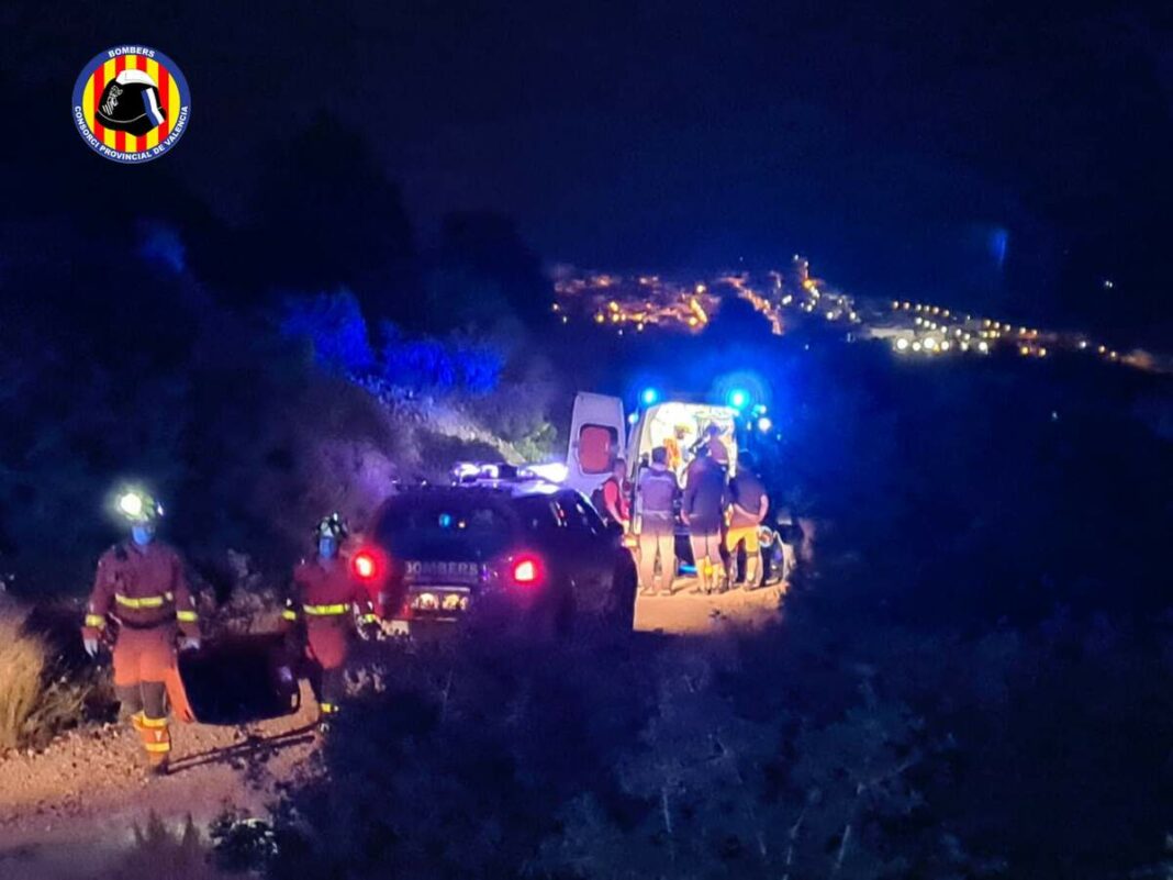 Un parapentista ferit després de patir una caiguda a Villar del Arzobispo