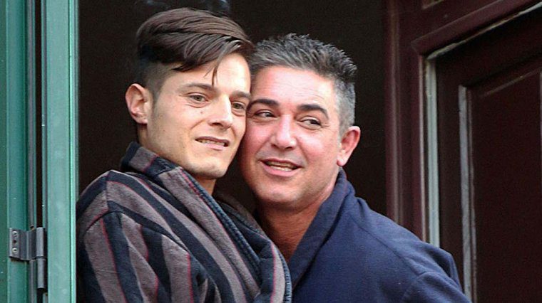 Angel Garó y su expareja, DarÃo José Abelaira Galán