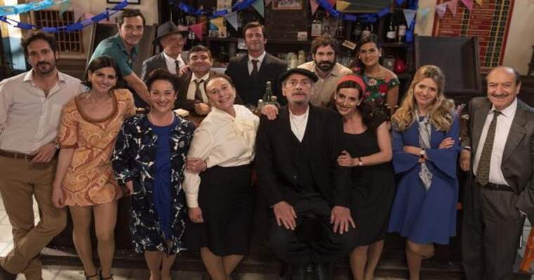 Actors de l'Alqueria Blanca posant
