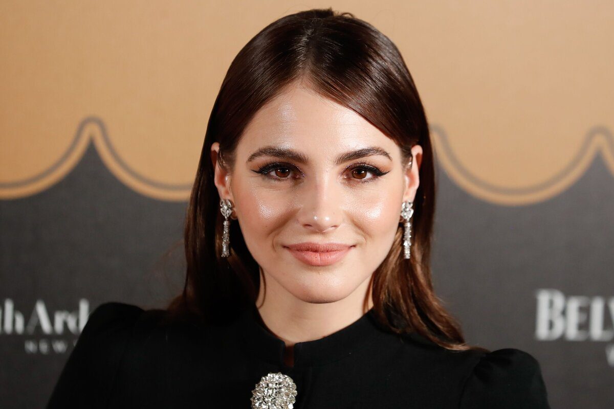 Andrea Duro en un photocall