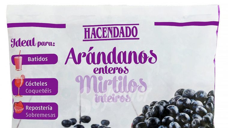En Mercadona encontramos arándanos frescos y congelados