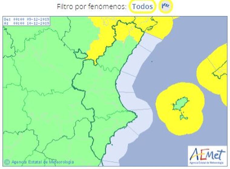 AvÃ­s per vent aquest dilluns