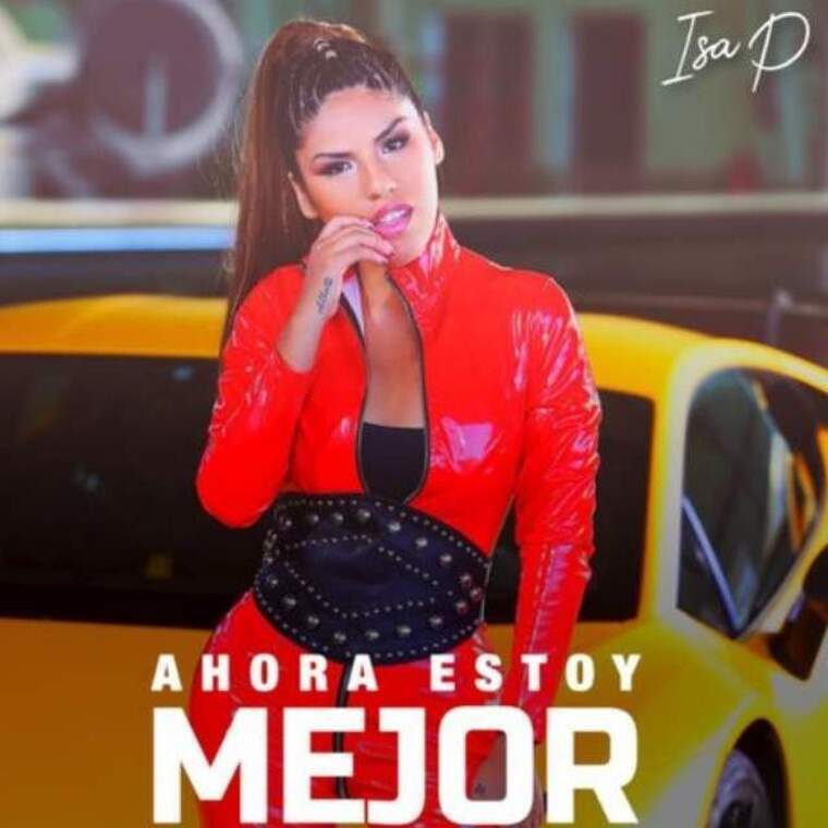 Chabelita llueix la granota vermella de lÃ tex en la portada del seu primer single en solitari